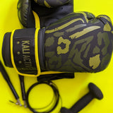 Animal Green Print Boxing Gloves